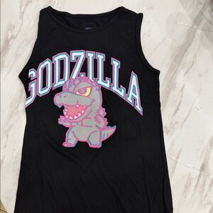 Godzilla tank Top size small nwot